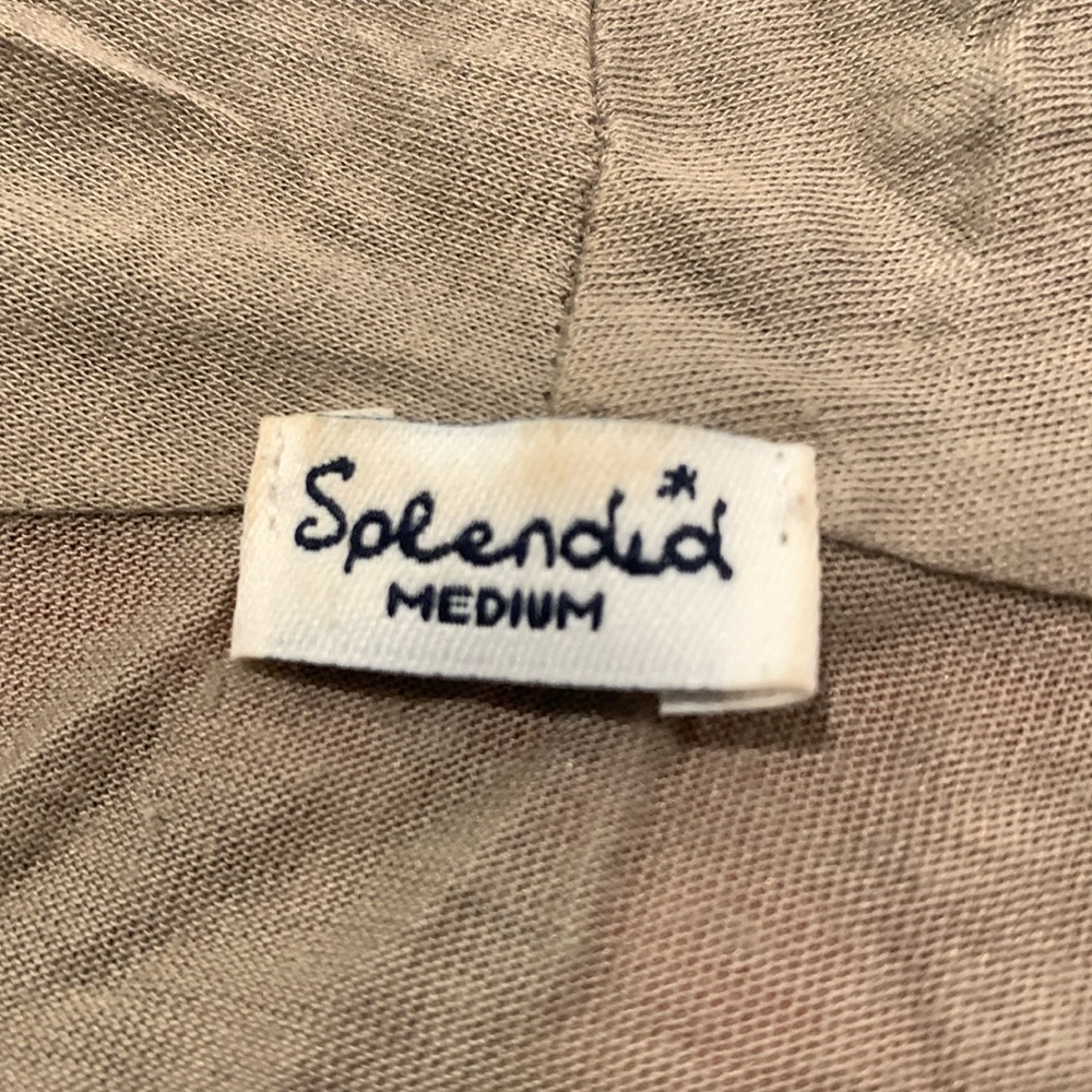 Short sleeve open cardigan